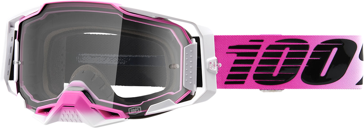 100% Armega Goggles - Harmony - Clear 50004-00008 - Howling Moto