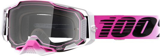 100% Armega Goggles - Harmony - Clear 50004-00008 - Howling Moto