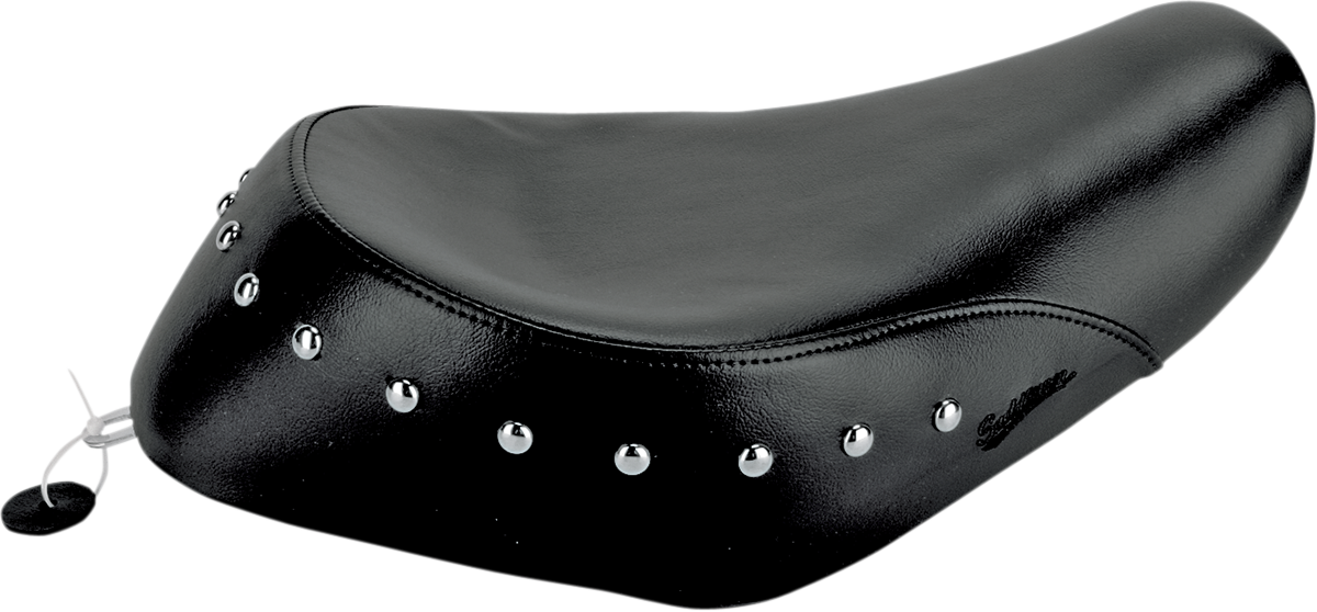 SADDLEMEN Solo Studded Seat - XL '04+ 807-03-001 - Howling Moto