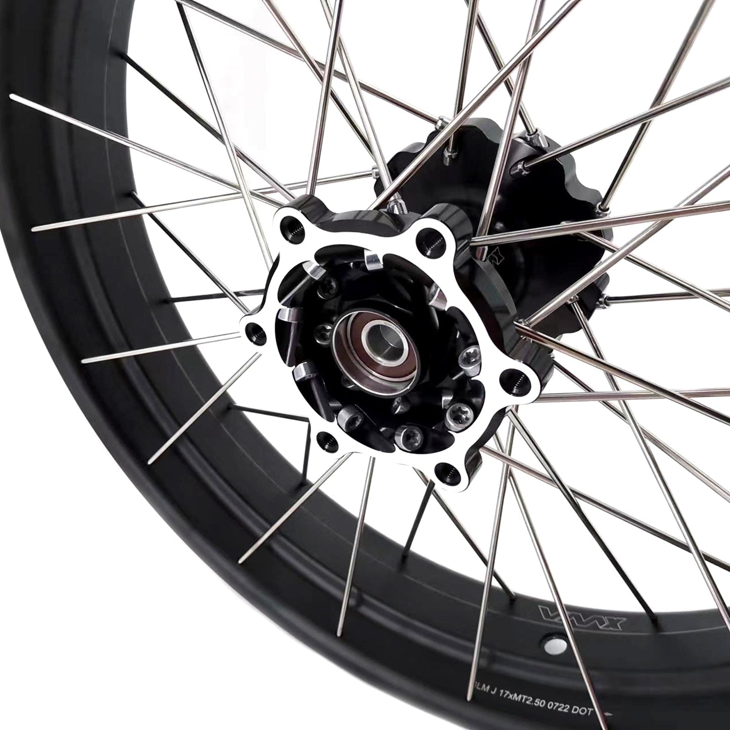 VMX 2.5*17/3.5*17 CUSH Drive Tubeless Wheels Rim For Husqvarna Svartpilen 401 2020-2021 - Howling Moto