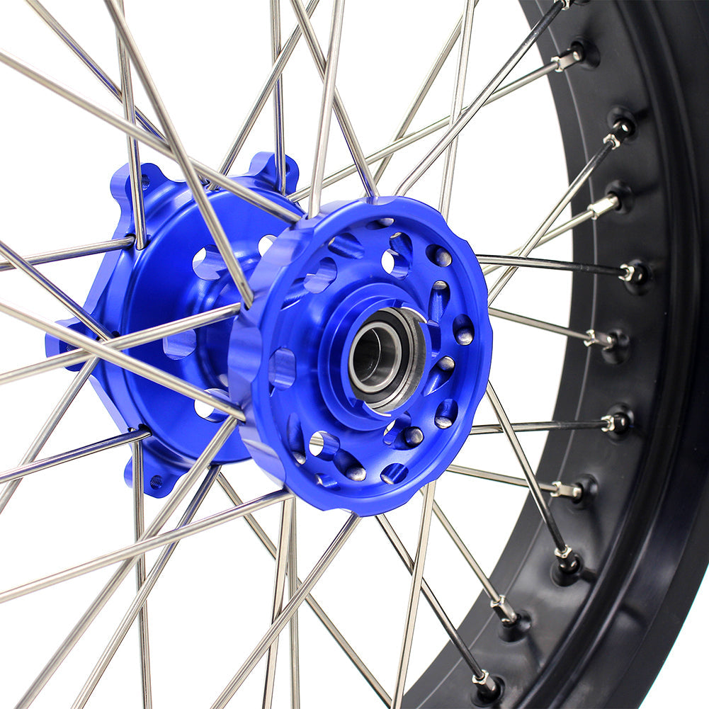KKE 17 Inch CUSH Drive on Road Supermoto Wheels Rims For SUZUKI DRZ400SM 2005-2024 - Howling Moto