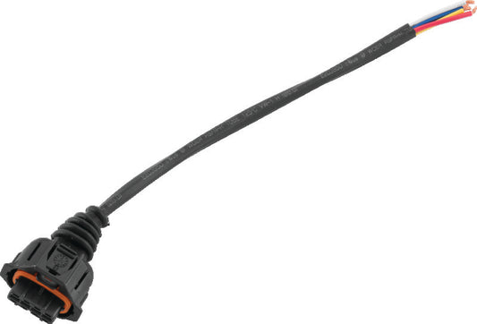 QuadBoss wiring pigtail for Polaris ACE 150 and select Polaris models, shown with connectors and wiring for installation.