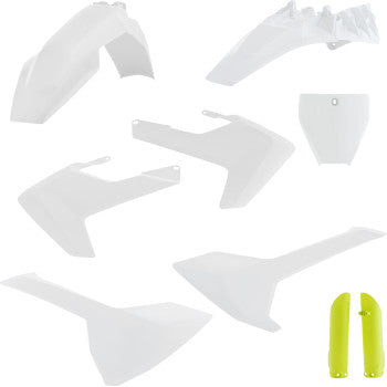 Acerbis full replacement body kit for 2023 motorcycle, designed for OEM fit, featuring sleek body panels and durable construction.
