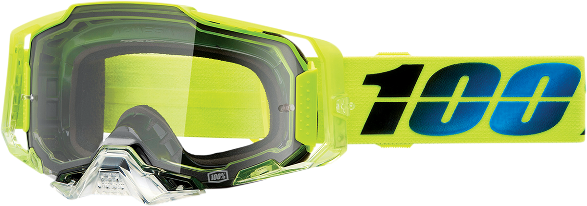 100% Armega Goggles - Koropi - Clear 50004-00013 - Howling Moto