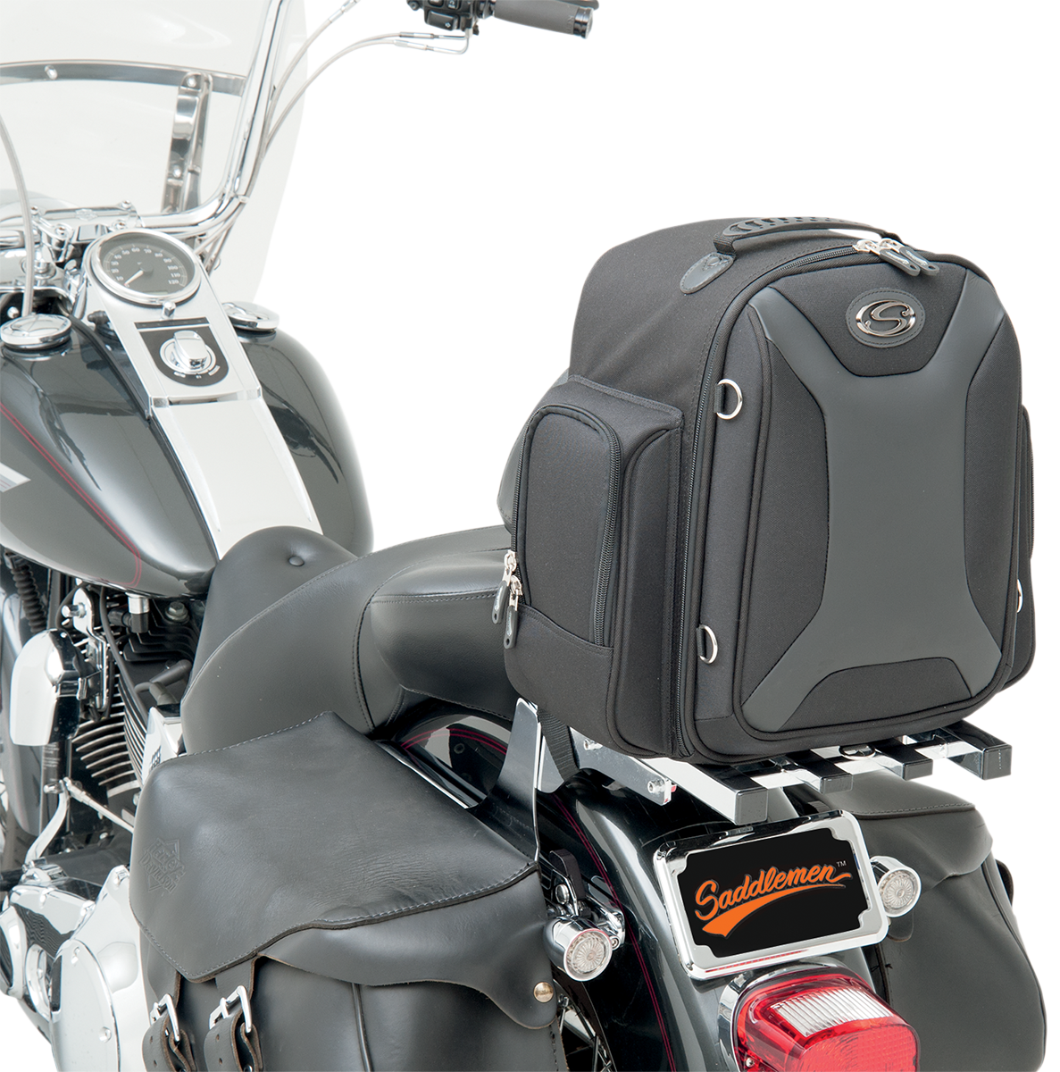 SADDLEMEN Sport Sissy Bar Bag EX000689 - Howling Moto