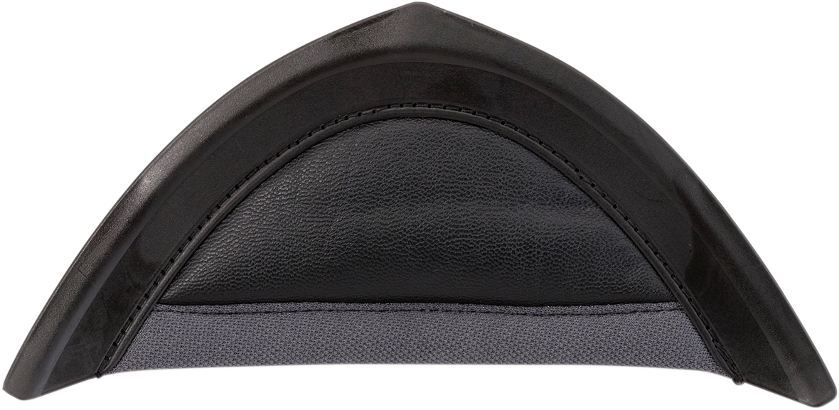 Black Z1R Warrant chin curtain part #0134-2793 for Z1R Warrant helmets, shown in the image.