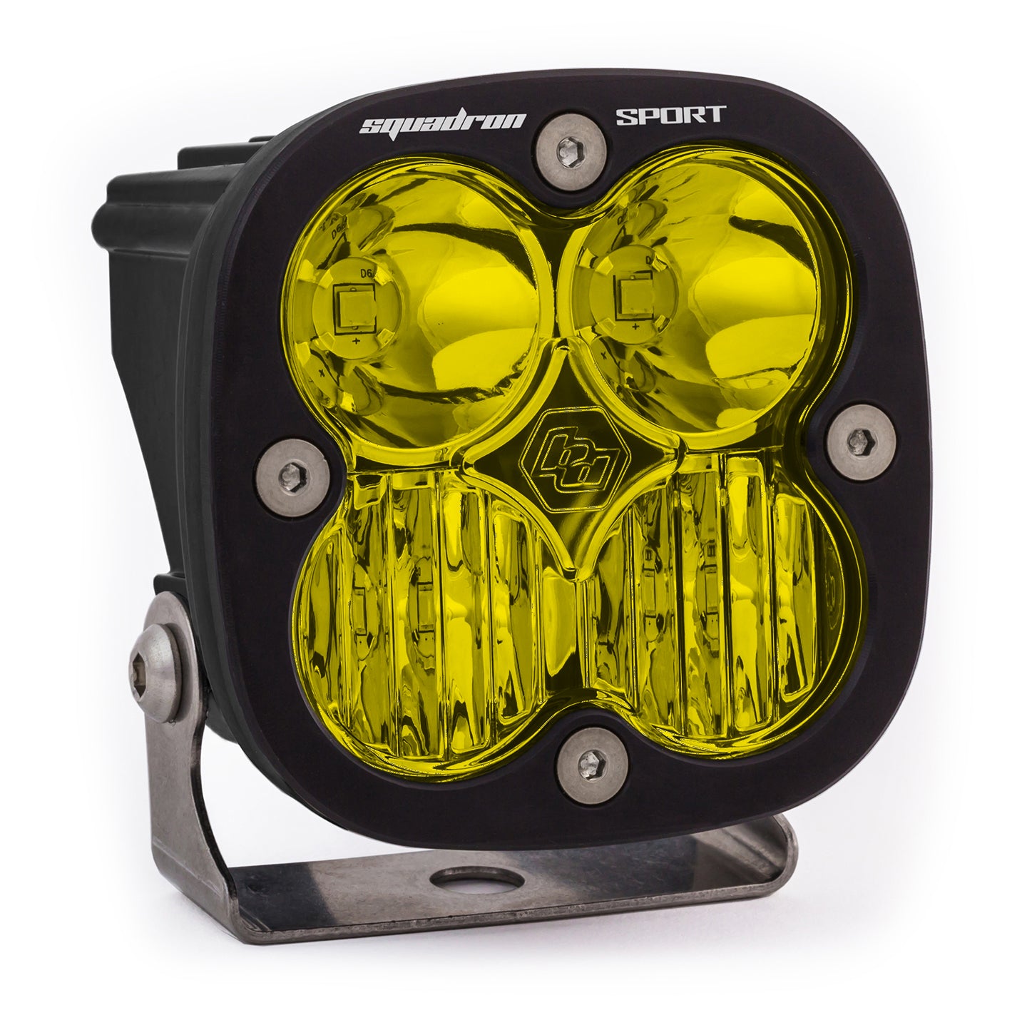 Baja Designs Squadron Sport Black LED Light Pod - Driving/Combo - Howling Moto