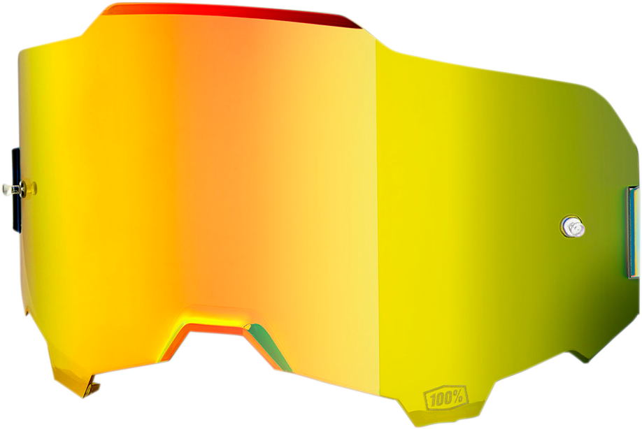 Bill's Exhausts 100% Armega Gold Mirror Lens, 59050-00002, showcasing the reflective gold mirror surface and lens design.