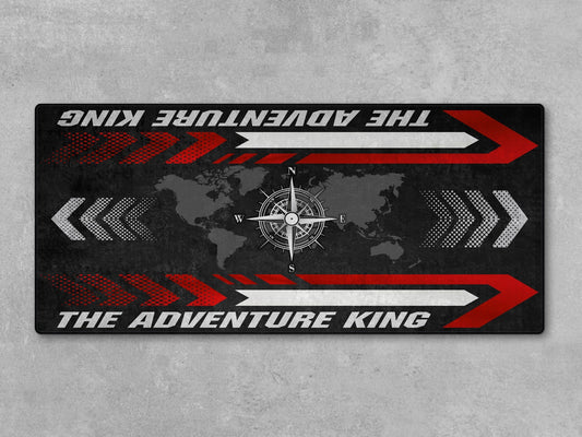 Motorcycle Mat for Adventure Motorcycle "The Adventure King" - MM7341 - Howling Moto