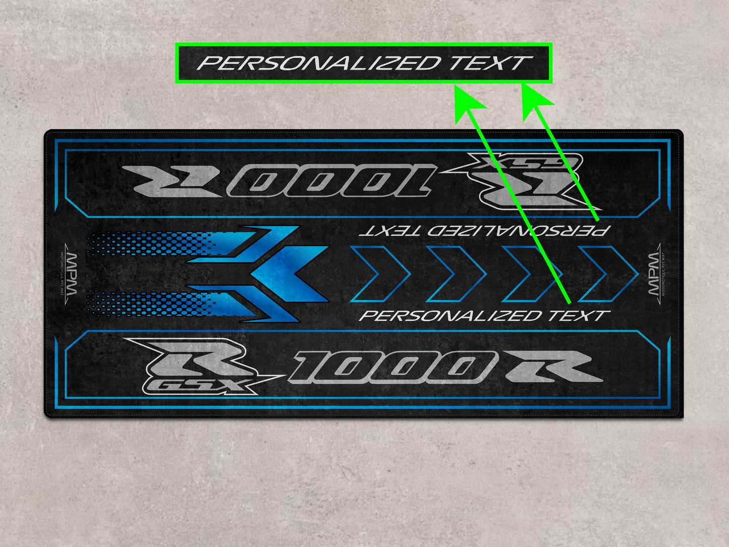 MPM Motorcycle Mat for Suzuki GSX-R1000R 2024 - MM7353 - Howling Moto