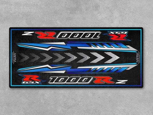 MPM Motorcycle Mat for Suzuki GSX-R1000RZ - MM7354 - Howling Moto