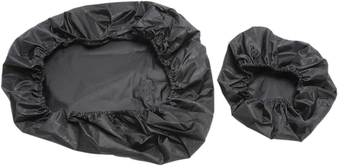 Bill's Exhausts SADDLEMEN Stepup Rain Seat Cover for motorcycle seats, waterproof and durable protection.