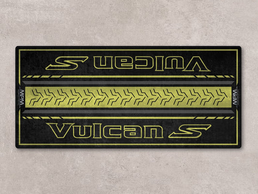 Designed Pit Mat for Kawasaki Vulcan S Motorcycle - MM7424 - Howling Moto