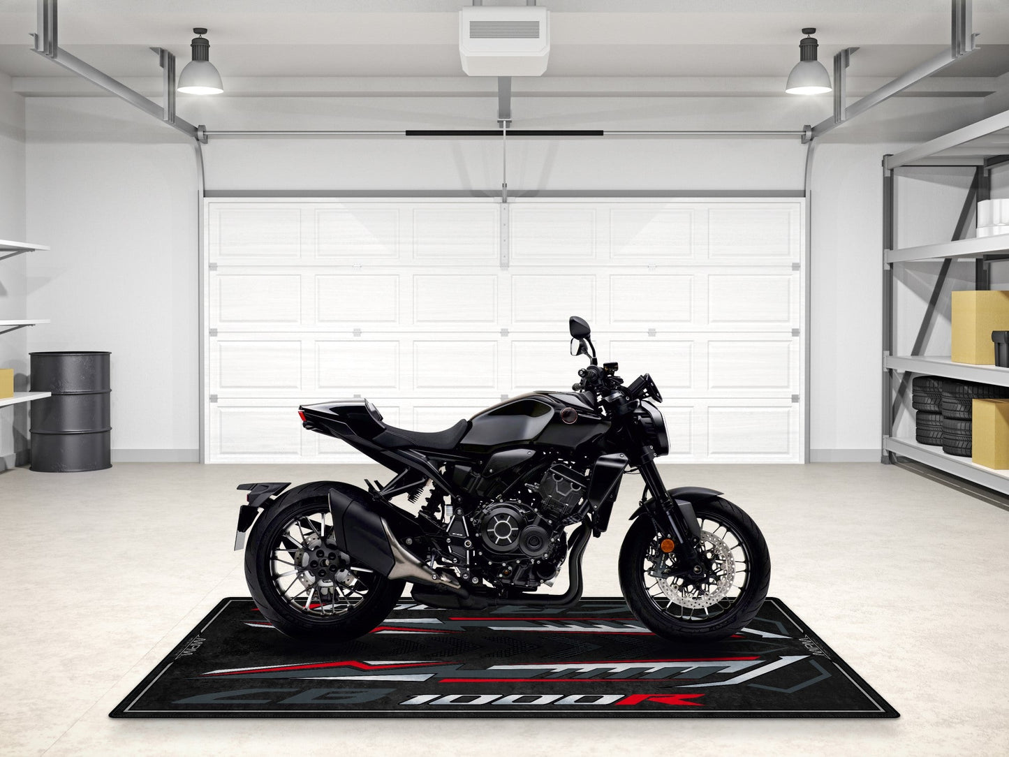 Designed Pit Mat for Honda CB1000R Motorcycle - MM7447 - Howling Moto