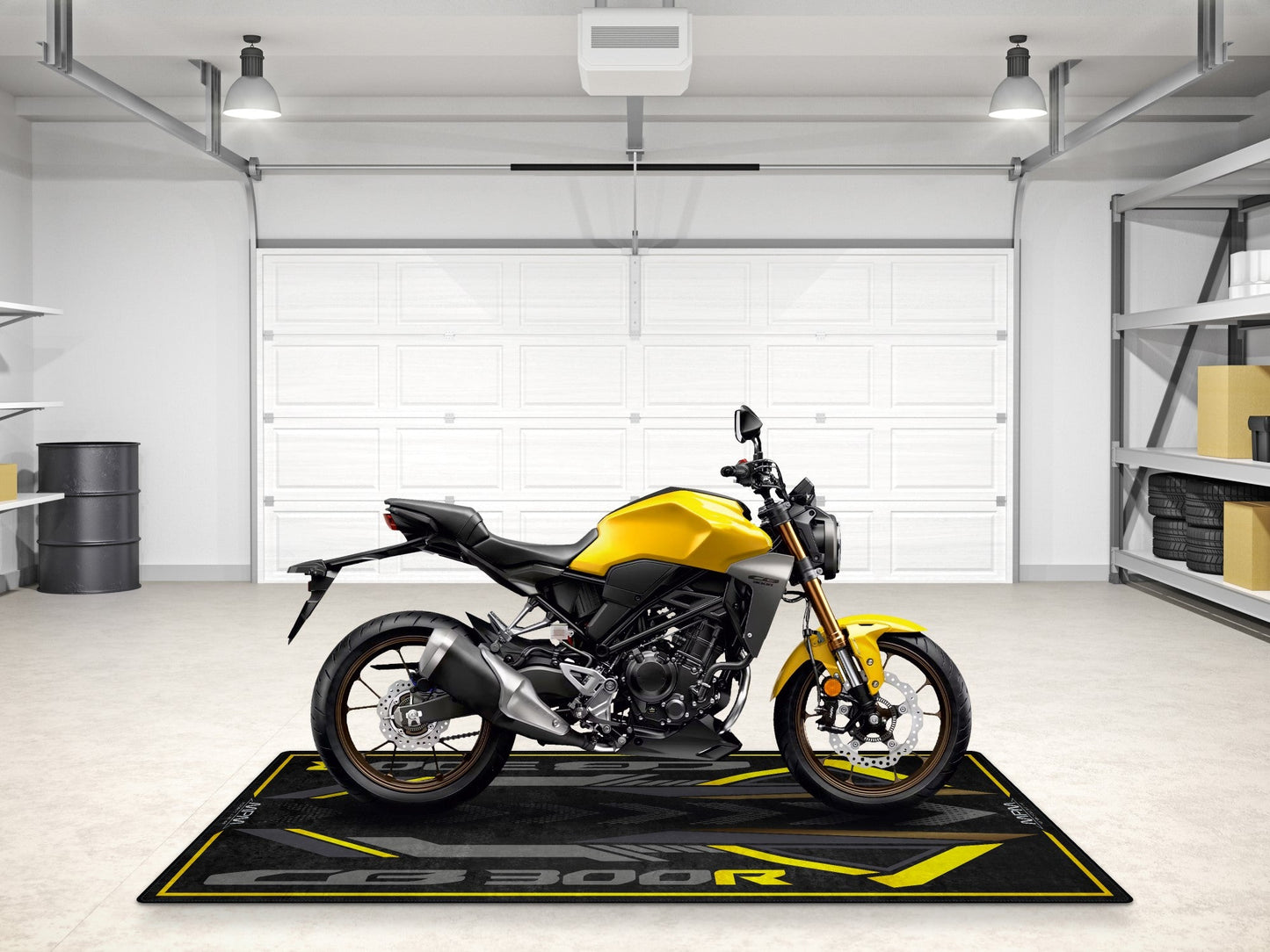 Designed Pit Mat for Honda CB300R Motorcycle - MM7451 - Howling Moto
