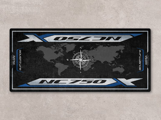Designed Pit Mat for Honda NC750X Motorcycle - MM7454 - Howling Moto