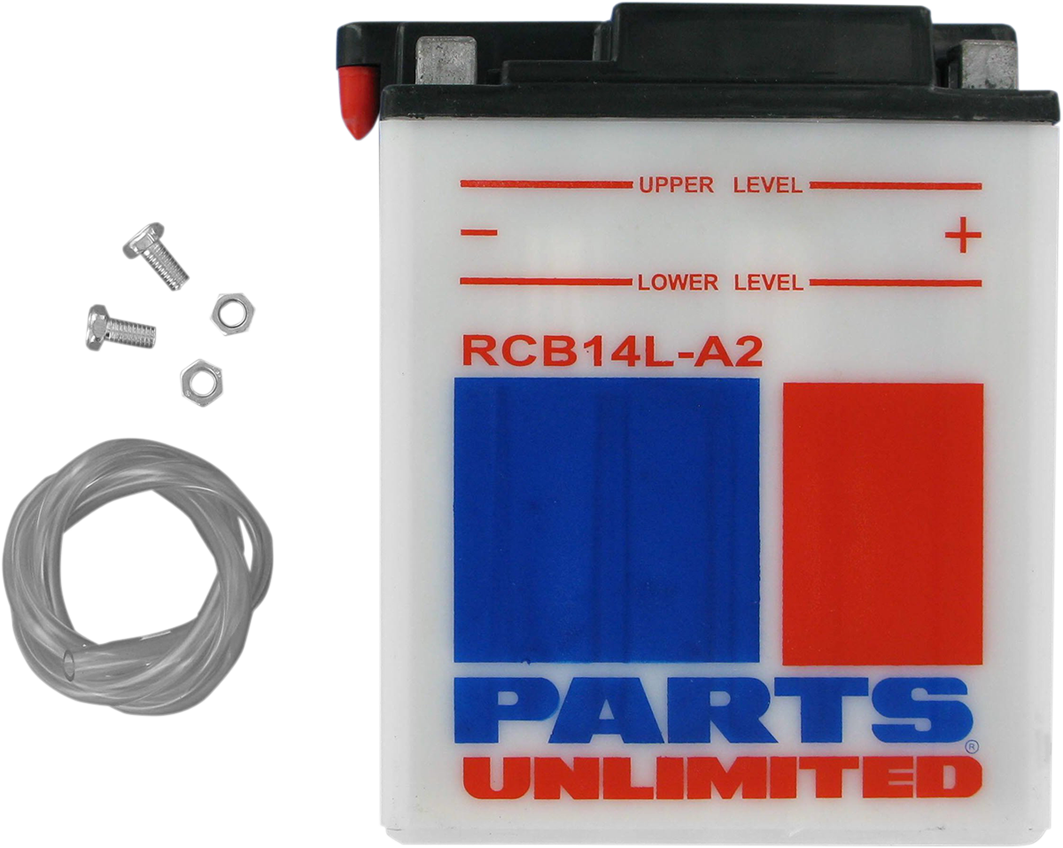 PARTS UNLIMITED, Parts Unlimited Heavy-Duty YB14L-A2 CB14L-A2 Motorcycle Battery