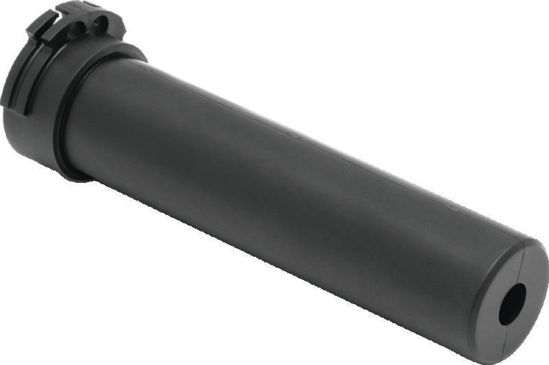 Kuryakyn OEM replacement dual cable throttle tube for Harley motorcycles, shown with attached cables and mounting components.