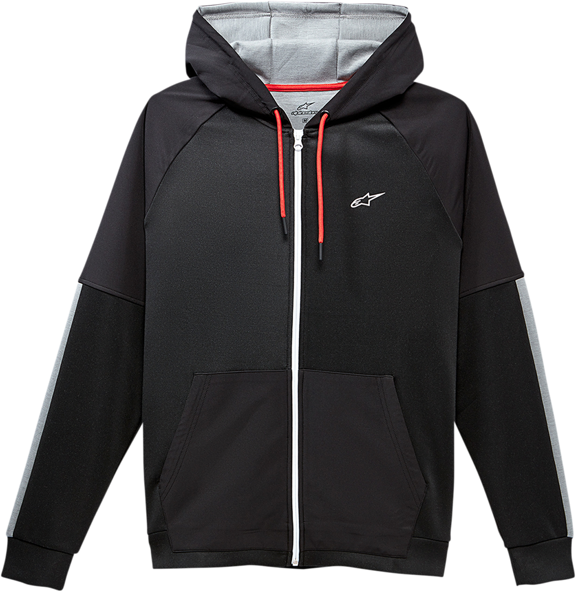 Black Alpinestars Talon Hoodie in large size, featuring a front logo design and casual fit, perfect for everyday wear.