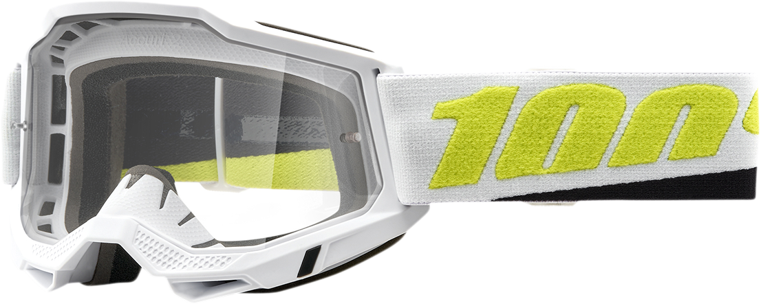 100% Accuri 2 Goggles - Peyote - Clear 50013-00012 - Howling Moto
