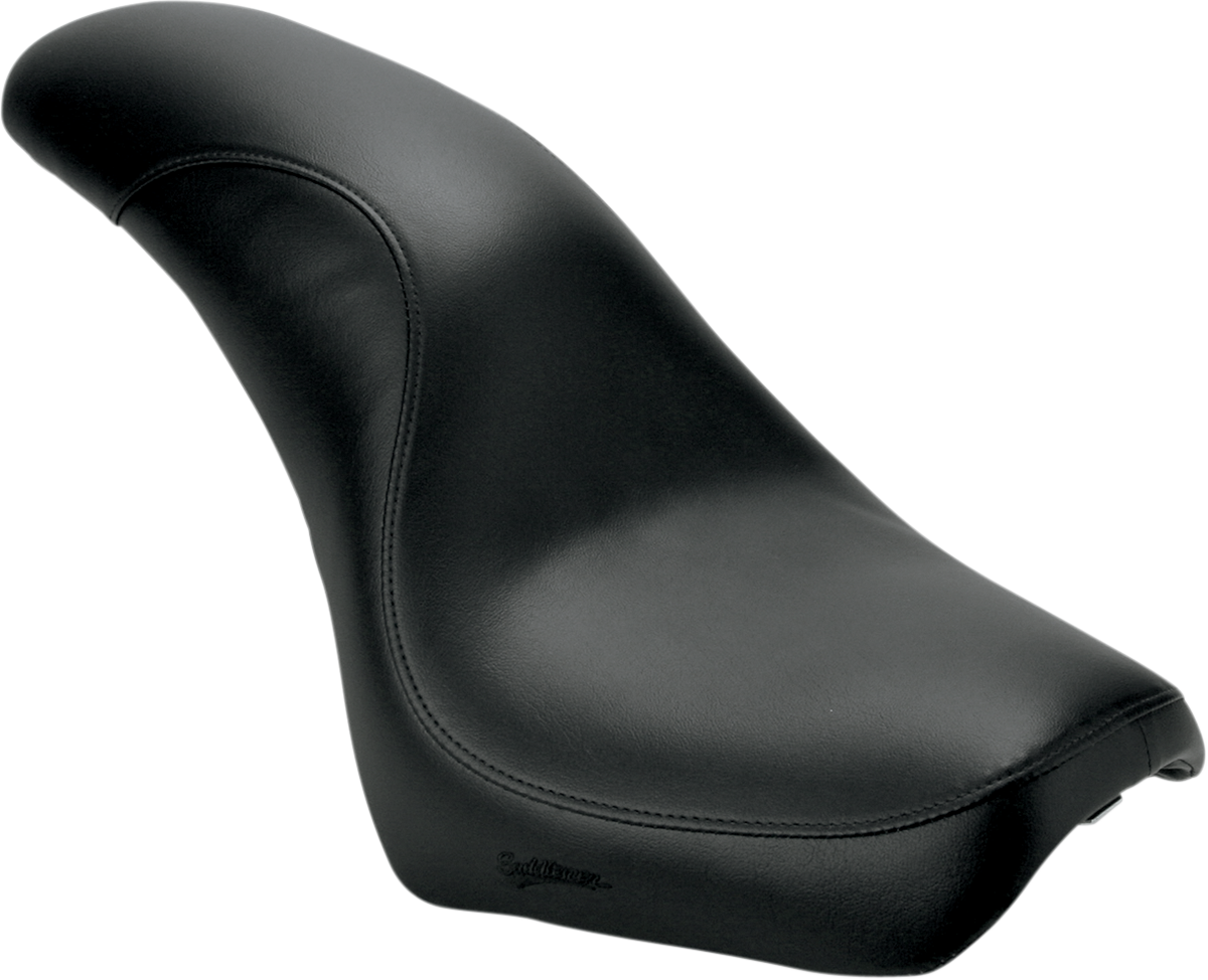 Black SADDLEMEN Profiler smooth motorcycle seat for Marauder S3385FJ, featuring comfortable padding and sleek design.