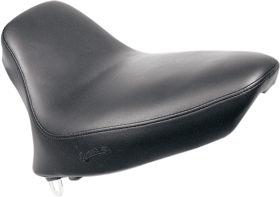 SADDLEMEN Seat - Renegade Solo - Smooth - Black - Softail 884-01-002 - Howling Moto