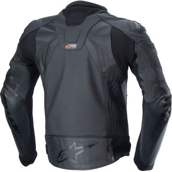 ALPINESTARS GP Plus R v4 Rideknit® Leather Jacket - Black/Black - US 38 / EU 48 3100324-1100-48 - Howling Moto