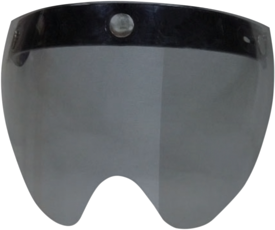 Bill's Exhausts AFX 3-Snap Flip Shield in short dark smoke, helmet helmet parts for motorcycle helmets, clear protective visor