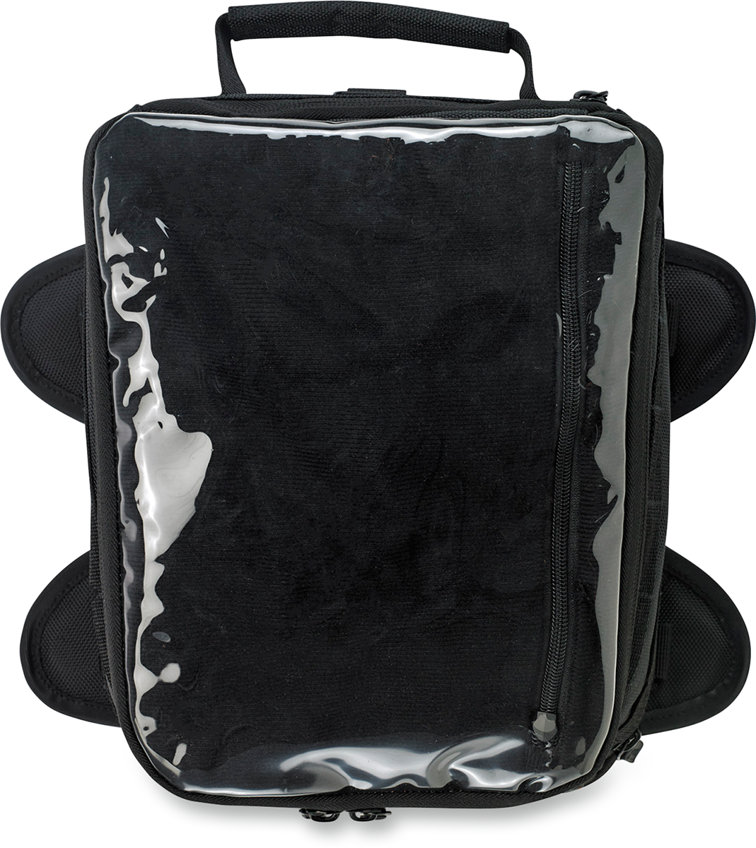 Bill's Exhausts BILT WELL EXFIL-11 motorcycle tank bag with secure straps and compact design for easy riding storage.