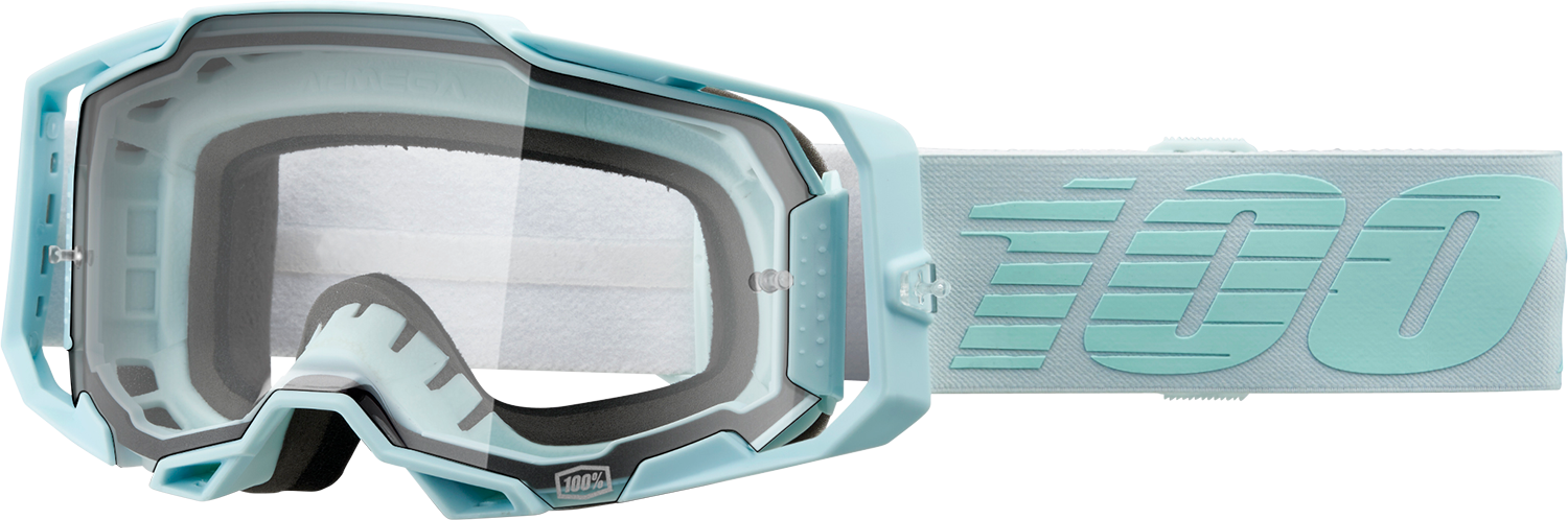 100% Armega Goggles - Fargo - Clear 50004-00018 - Howling Moto
