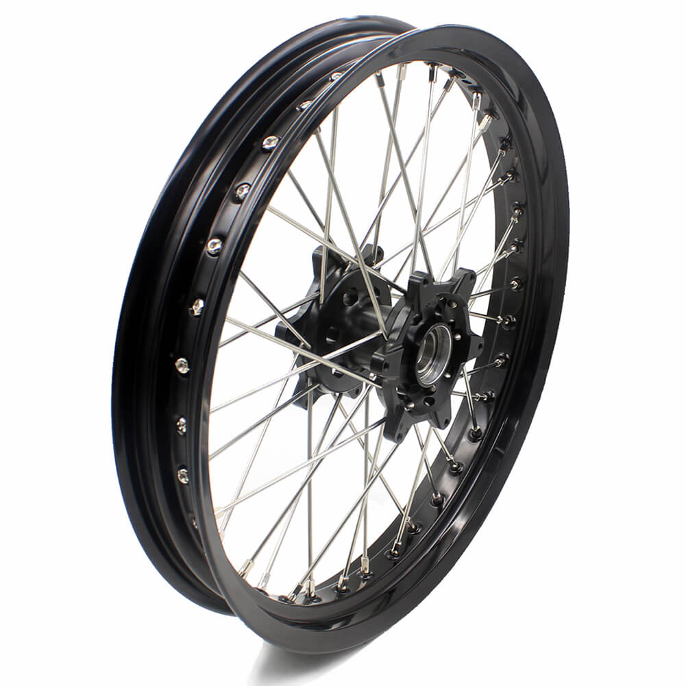 KKE 2.5*19/4.25*17 CUSH Drive Supermoto Wheels Set for KTM 990 950 Adventure 2003-2015