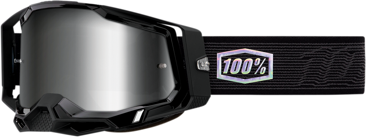 100% Racecraft 2 Goggles - Topo - Silver Mirror 50010-00015 - Howling Moto