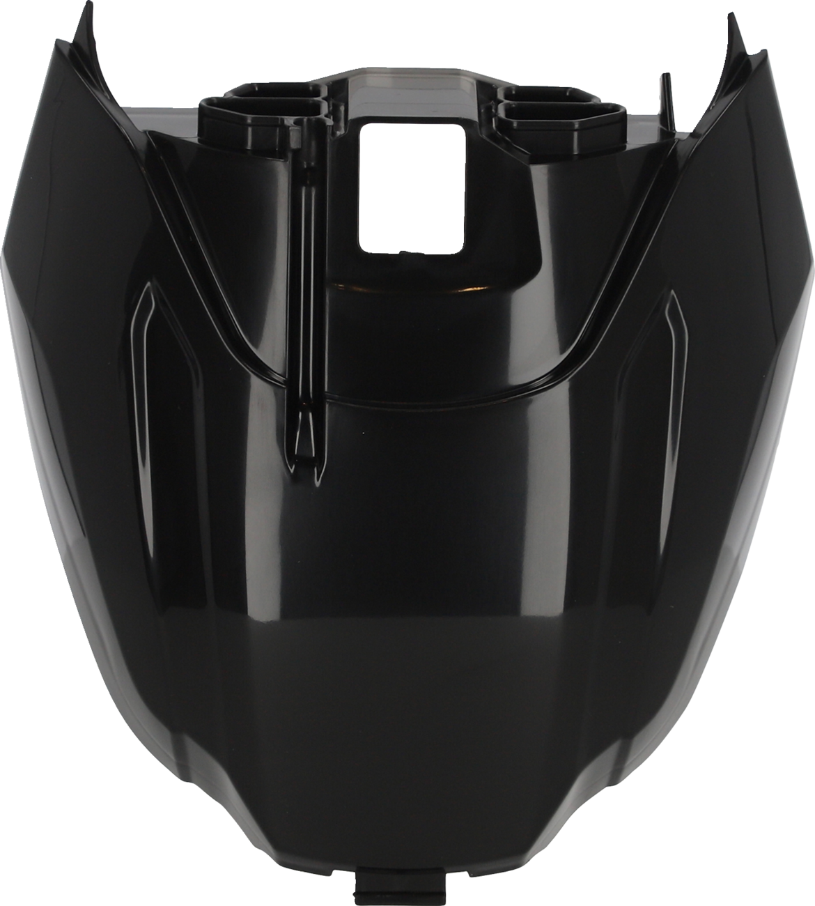 Black Acerbis tank cover for Yamaha YZ450F 2023 motorcycle, body protection part branded by Bill's Exhausts.