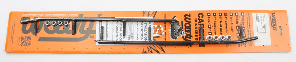 WOODYS, Woodys ESI3-1040 4-Inch Carbide Runners for Snowmobiles