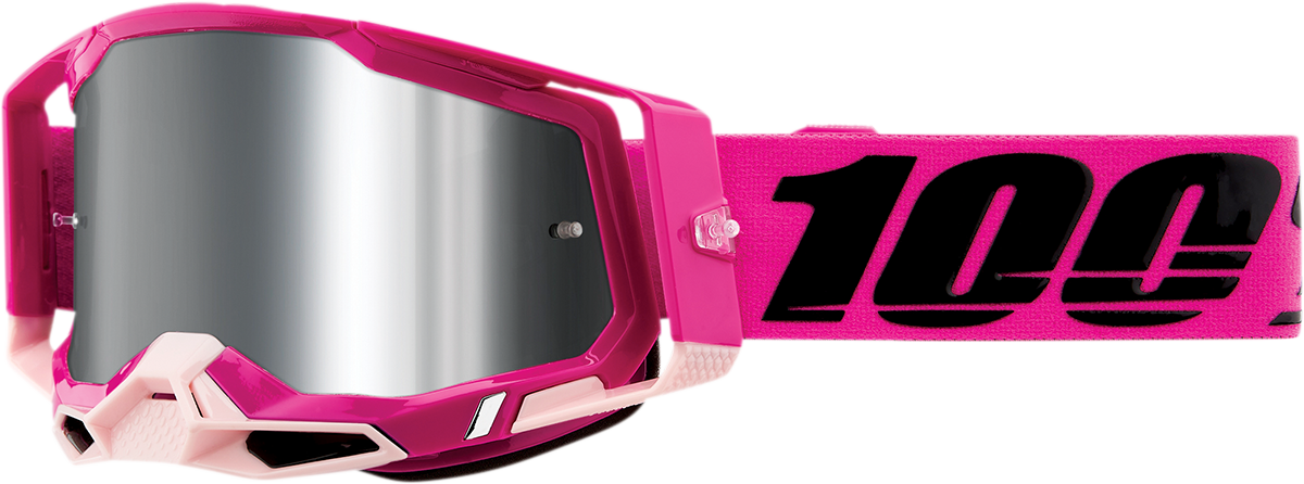 100% Racecraft 2 Goggles - Maho - Silver Flash Mirror 50121-261-08 - Howling Moto