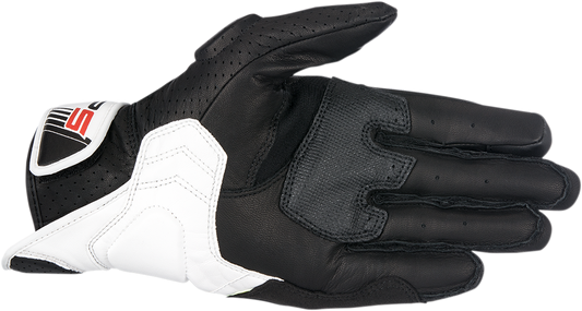 ALPINESTARS SP-5 Gloves - Black/White/Red - 2XL 3558517-123-2X - Howling Moto
