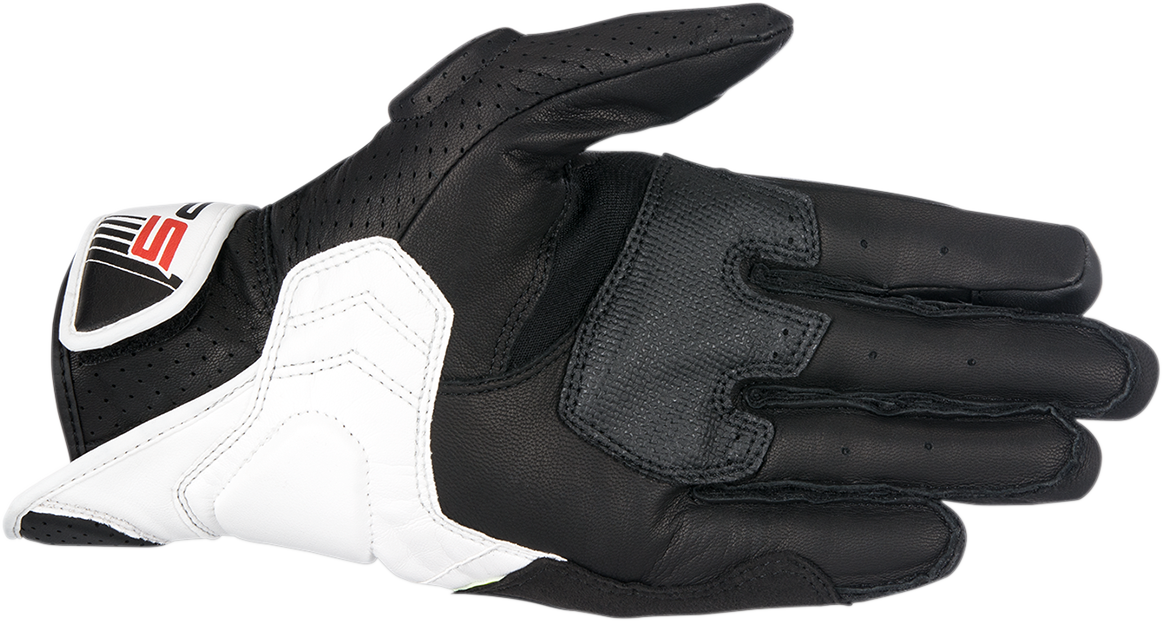 ALPINESTARS SP-5 Gloves - Black/White/Red - 3XL 3558517-123-3X - Howling Moto