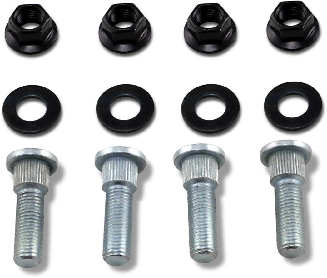 MOOSE OFFROAD Wheel Stud and Nut Kit for Yamaha 1987-2006 - Part #85-1004