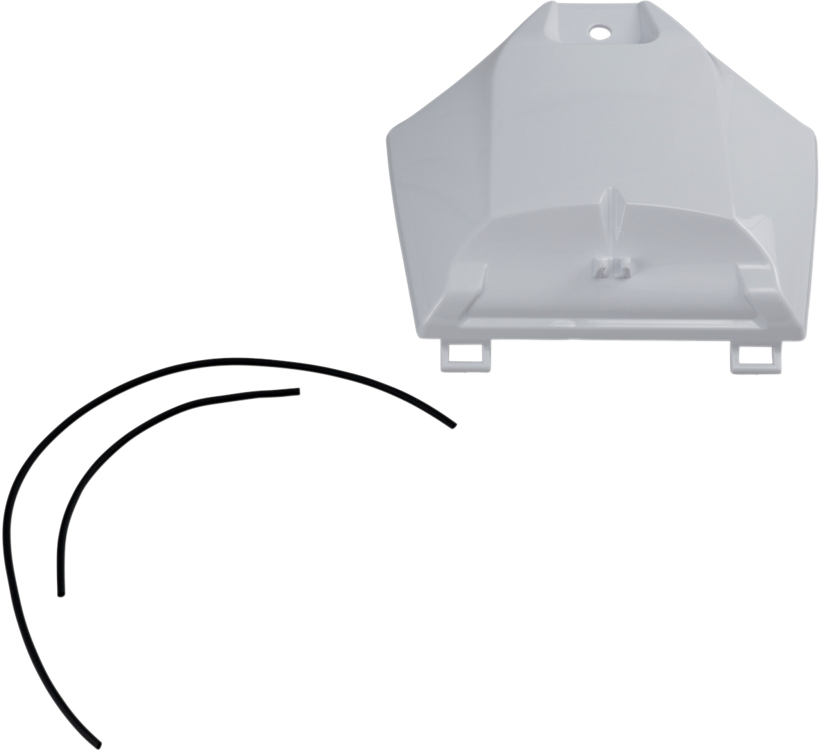 White Acerbis tank cover for motorcycle body, designed to fit models with part number 2685900002, featuring a smooth finish.