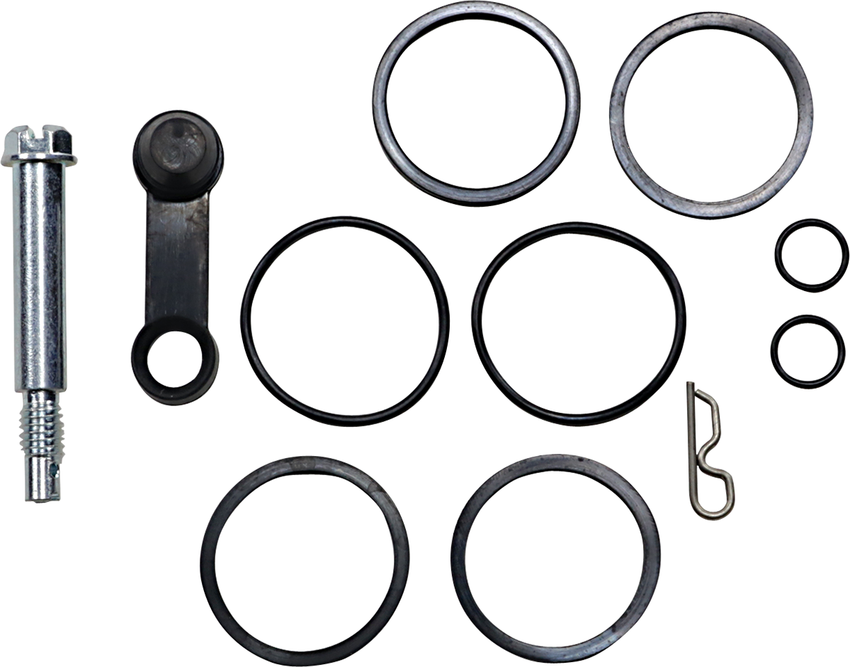 MOOSE OFFROAD front brake caliper rebuild kit for Gas Gas, Husqvarna, KTM bikes, part 18-3284, with brake components on a white background.