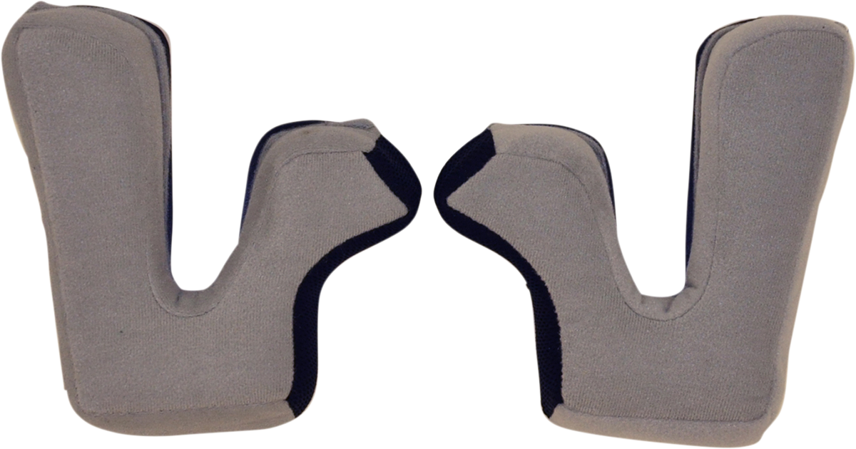 AFX FX-Magnus Cheek Pads 3XL for helmets by Bill's Exhausts, showing padded helmet interior with black and gray fabric.