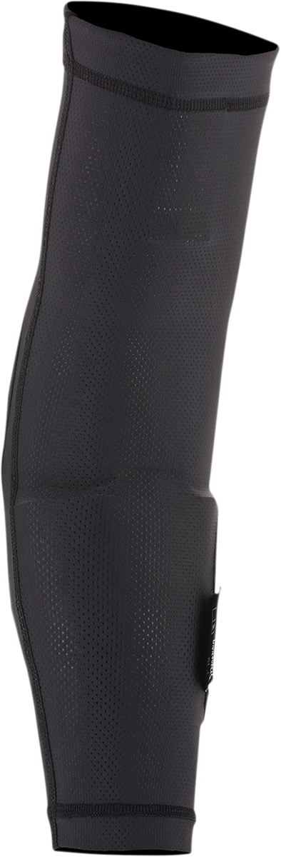 Alpinestars Paragon Lite Black Elbow Guards in XL size, featuring lightweight protective padding for motorcycle riding.