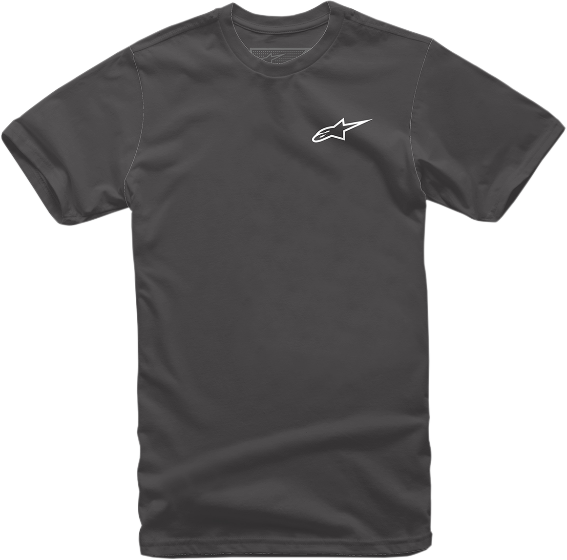 Black and white Alpinestars Neu Ageless T-Shirt in 2XL, featuring a classic crew neck and stylish design.
