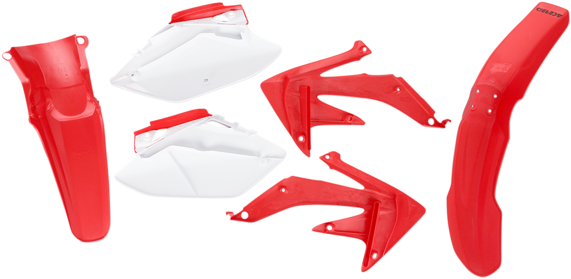 Acerbis standard replacement body kit for motorcycles, featuring OEM parts with a sleek, durable design and Bill's Exhausts branding.