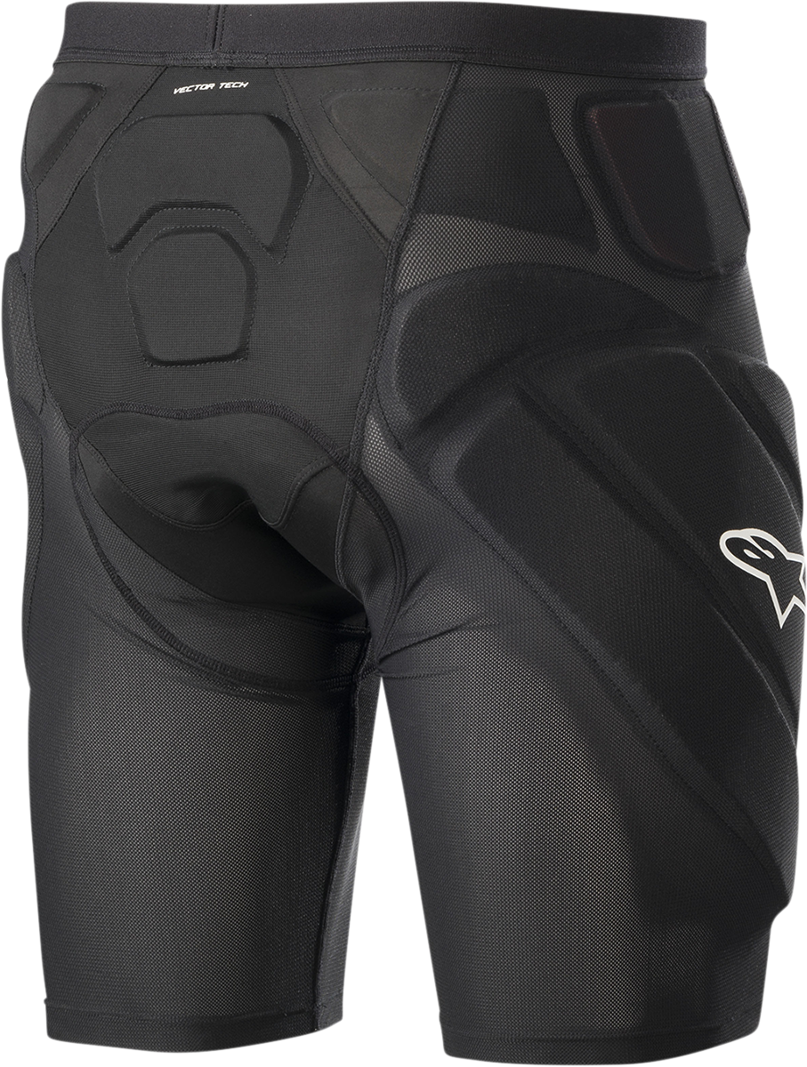Alpinestars Vector Tech Shorts in black, XL size, featuring durable fabric and technical design for active wear.