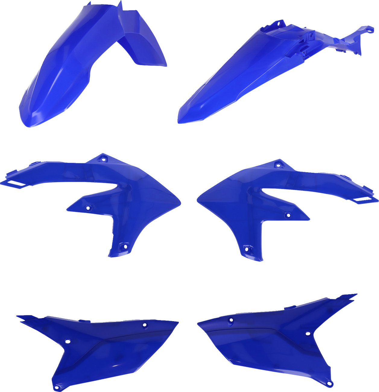 Acerbis full replacement body kit for Yamaha YZ450F 2023 motorcycle, featuring OEM design and durable construction.