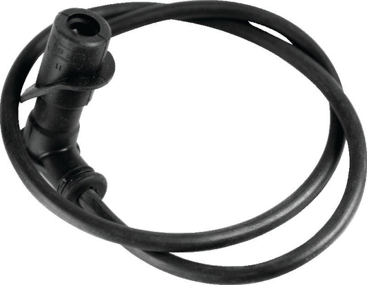 QuadBoss spark plug wire for Polaris RZR and ACE models, replacement part with durable rubber insulation and metal connectors