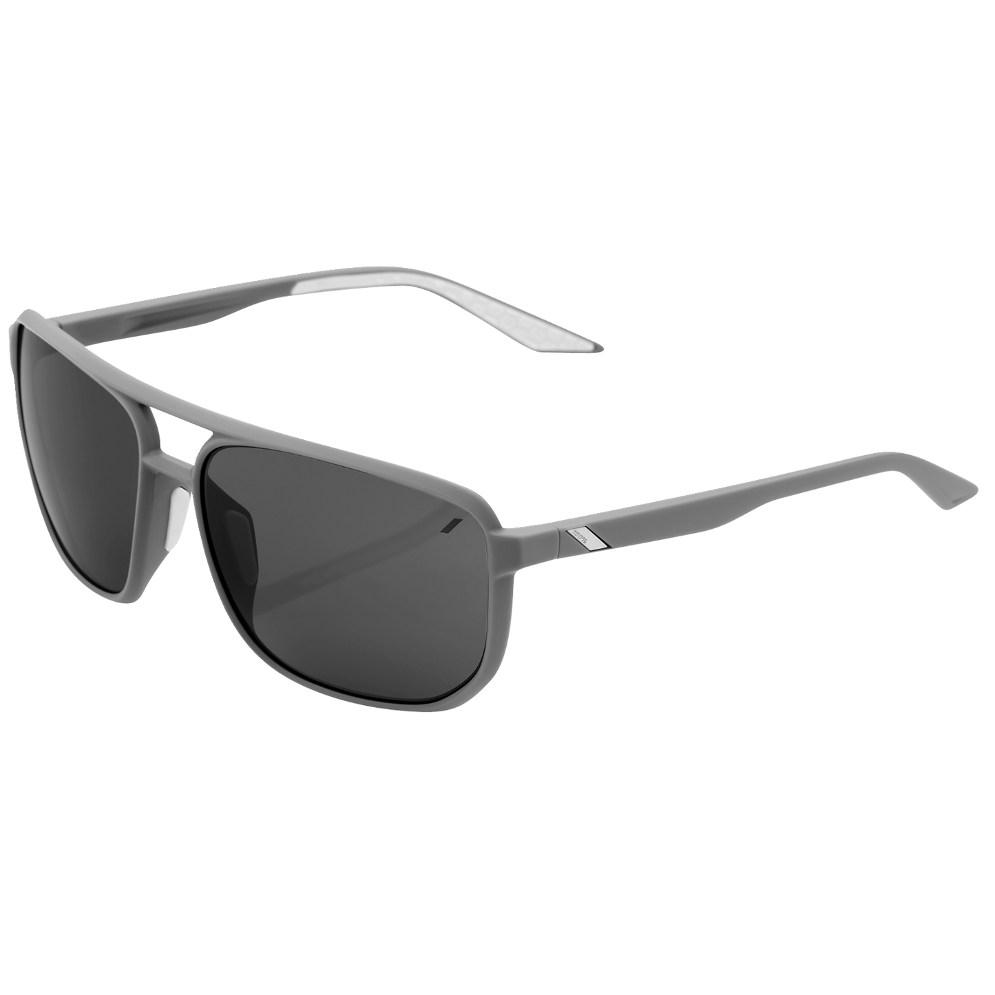 Bill's Exhausts Konnor sunglasses in haze smoke lens, stylish eyewear with sleek black frame and tinted lenses for a modern look.