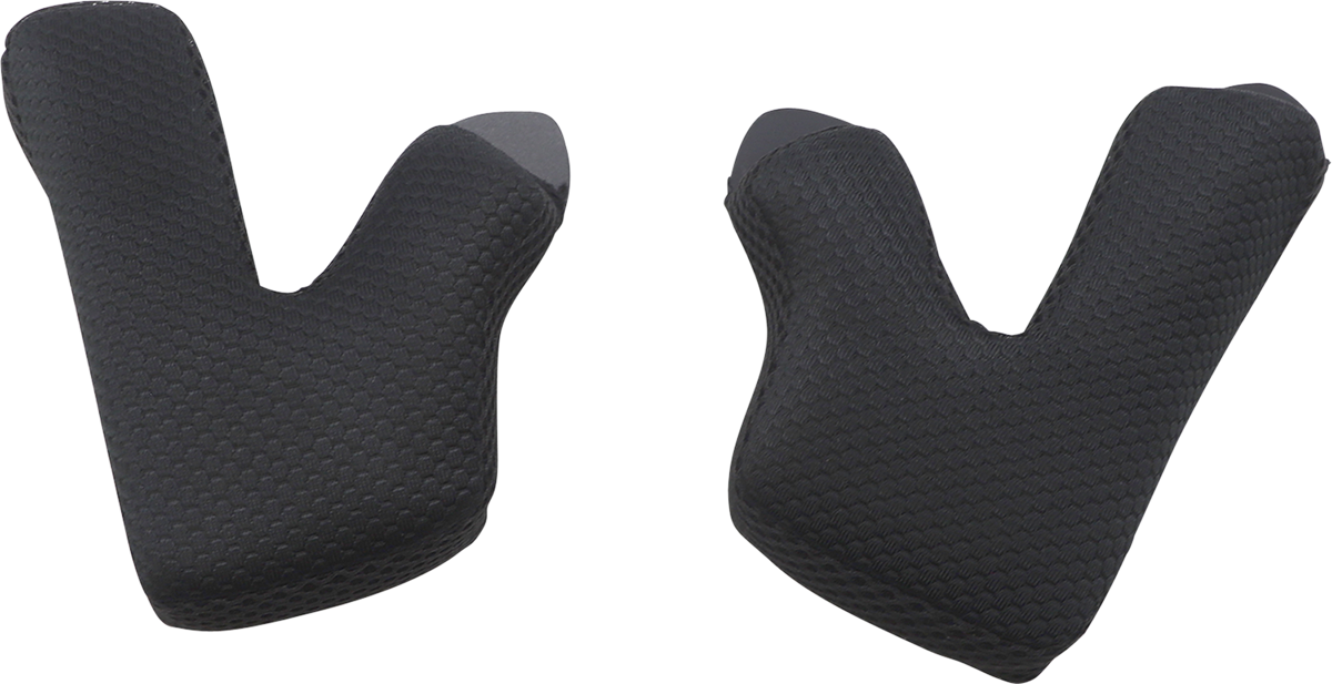 Bill's Exhausts 100% Status Cheek Pads L 89035-00003 for helmets, showing soft foam padding and attachment points.