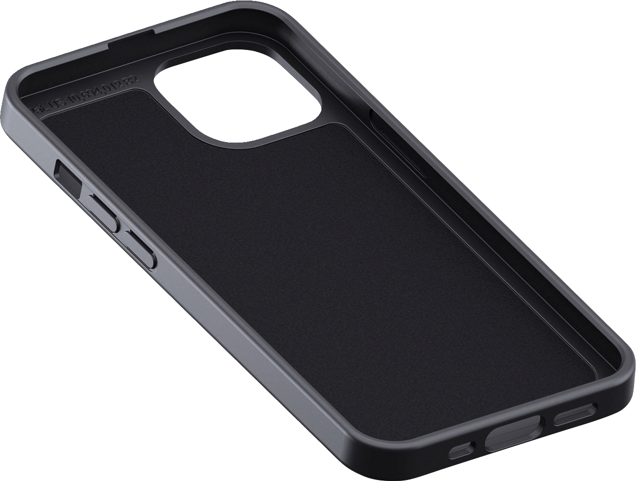 Bill's Exhausts SP CONNECT iPhone 13 phone case in black with textured finish, designed for secure fitting and protection.
